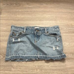 Vintage Abercrombie Denim Mini Skirt